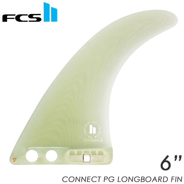 【新品】FCS II エフシーエスツー フィン Connect PG 6” Clear