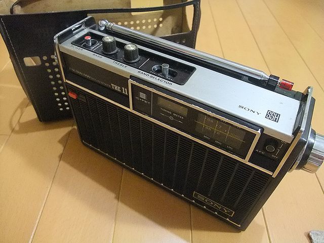 SONY FM/SW/MW 3バンドラジオ ICF-1100 カバー付｜Yahoo!フリマ（旧