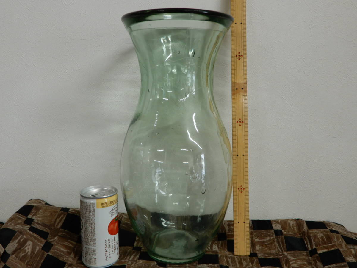< серебряный. топор > большой толщина. есть высота 34.5cm* стекло. ваза * примерно 3.3.*. заполненный пеной * прозрачный стекло 
