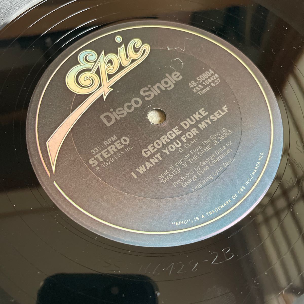 George Duke I Want You For Myself 12 本物　キレイ