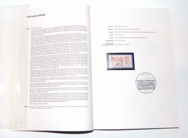 Postwertzeichenドイツ連邦郵便　1994年　年次コレクション　841969AA555-224B_画像5