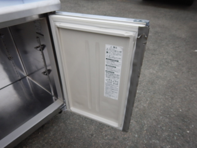 2018年製 ホシザキ 冷蔵 コールドテーブル RT-120SNG-ML W120D60H80cm 245L 100V 68kg 台下 冷蔵庫 ワイドスルー_画像7