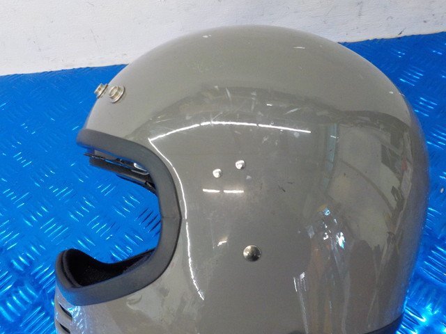 ヘルメット屋！HS8●○（9）中古 バイク フルフェイスヘルメット HD-0 メーカー不明 57～60ｃｍ未満PSＣマーク付    5-12/7（ま）の画像3
