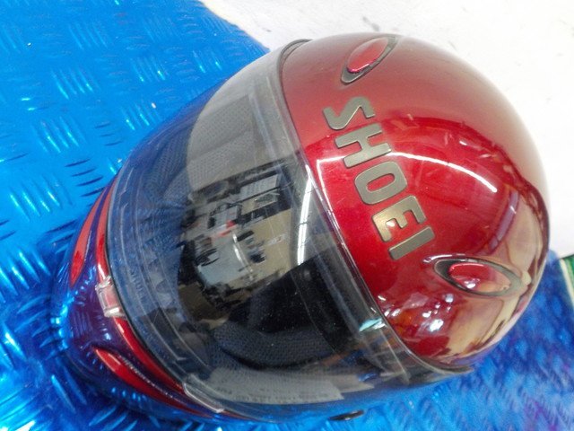  шлем магазин!HS8*0(12) б/у мотоцикл full-face шлем SHOEI Shoei S размер Z-5 PSC Mark есть 5-12/7(.)
