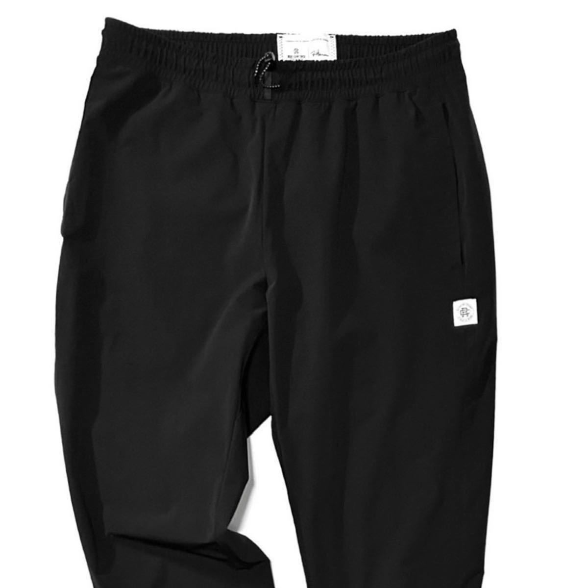 【REIGNING CHAMP for RHC】ロンハーマン レイニングチャンプ別注 定価3.2万 Stretch Nylon Pants 9部丈ストレッチパンツ ジョガーパンツ_画像3