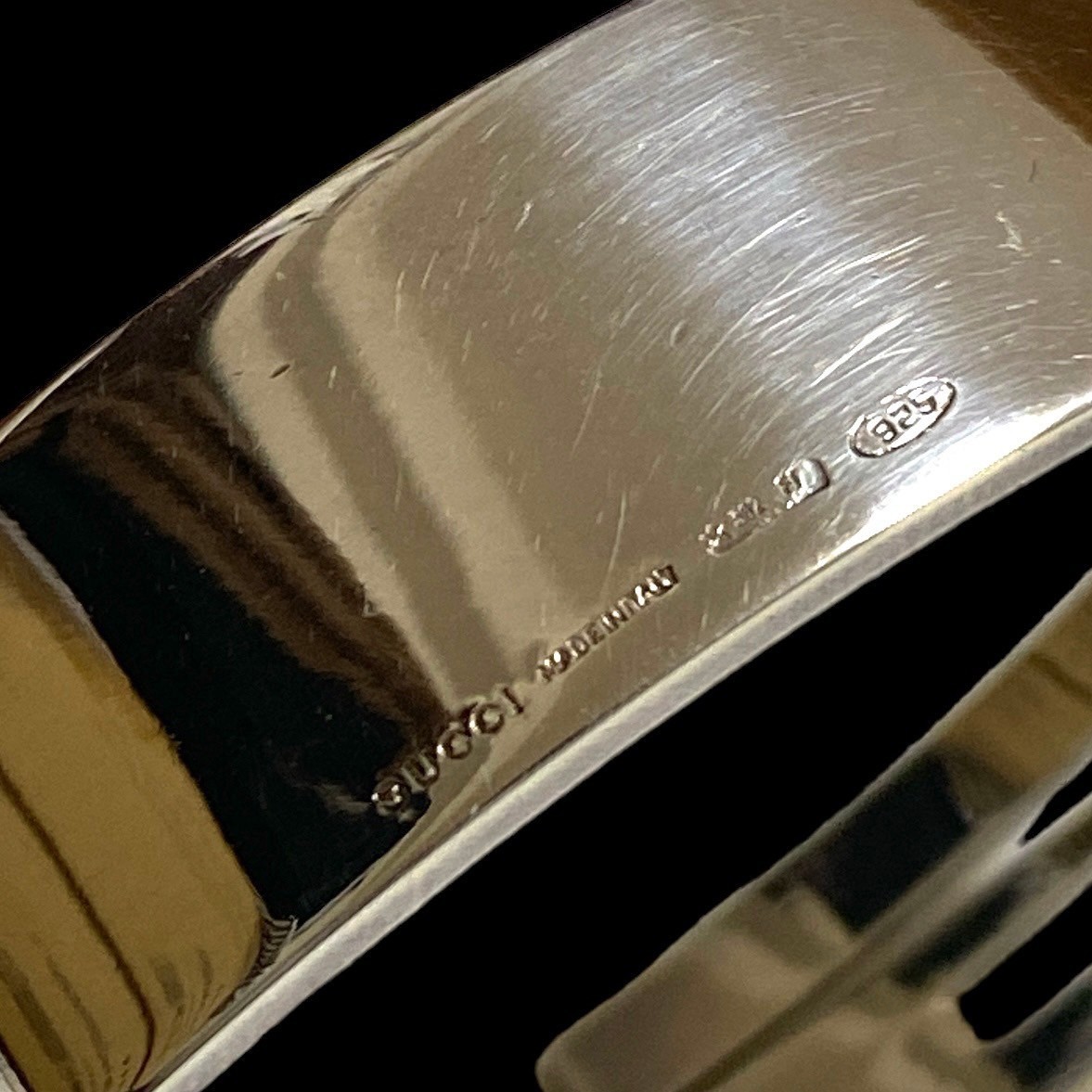  Gucci браслет G SV925 Италия производства серебряный 23L23-AC1