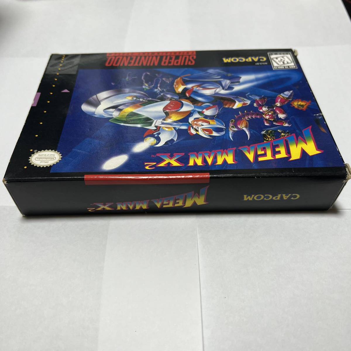 SNES 海外版 MEGA MAN X2 ロックマンX2 Rockman X2 国内未発売 Super Nintendo SFC スーパーファミコン レア 激レア 北米版 CAPCOMの画像4