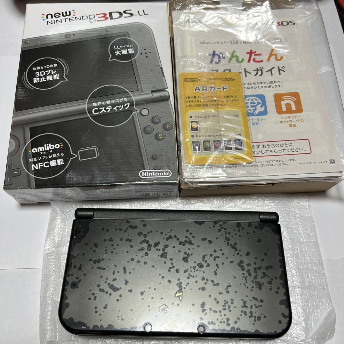 動作確認済み New Nintendo 3DS LL メタリックブラック ジャンク扱い ニンテンドー DS