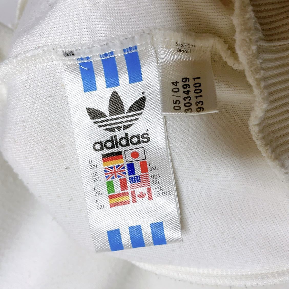 00s adidas アディダス ジャージ トラックジャケット ビッグサイズ オールド_画像9