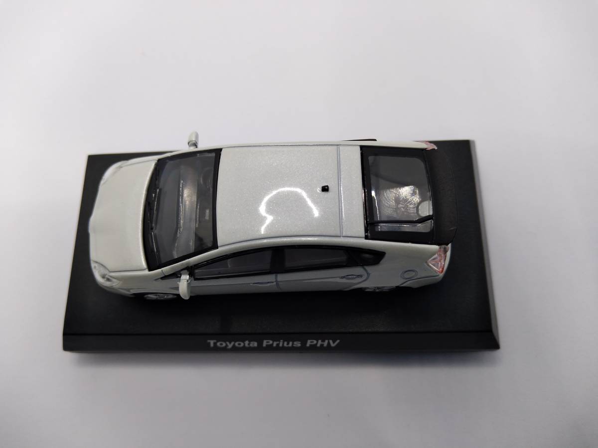 1/64　京商　トヨタ　プリウス　TOYOTA　Prius PHV 　ホワイト　 コレクション　ミニカー　 _画像6