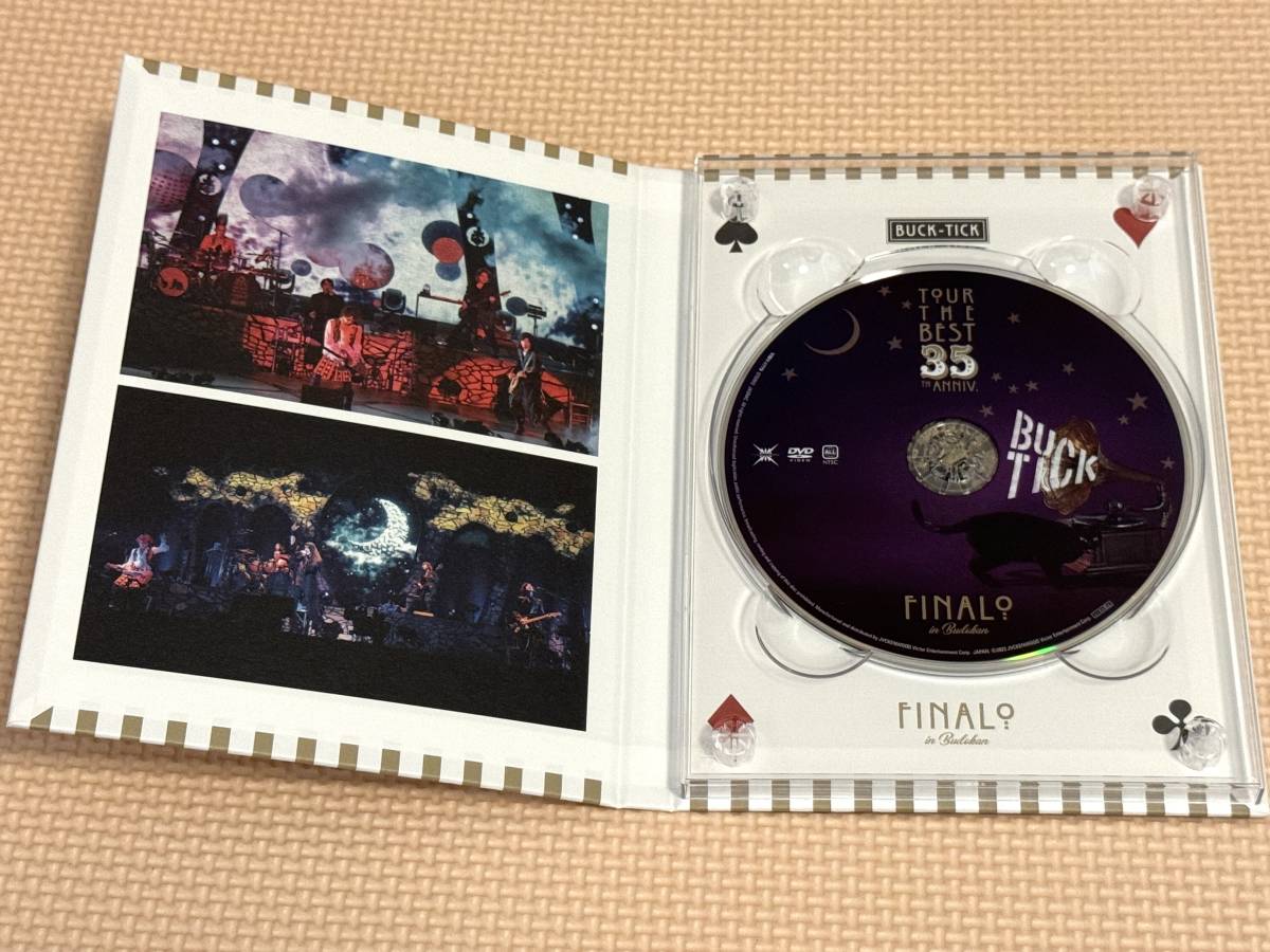 初回限定版 TOUR THE BEST 35th anniv. FINALO in Budokan(DVD完全生産限定盤) BUCK-TICK LIVE DVD_画像4