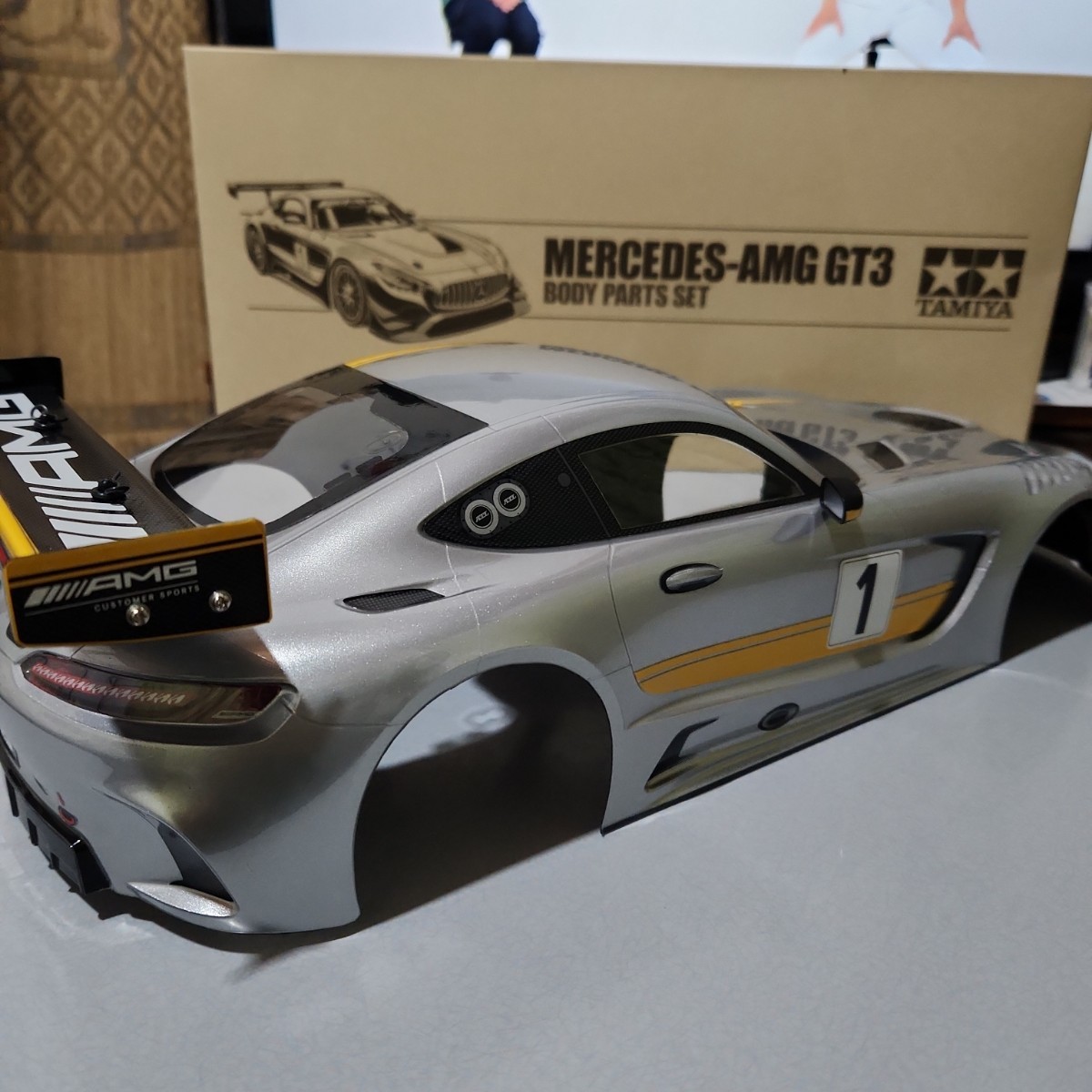 タミヤ　ラジコン　メルセデス　AMG GT3 ボディ_画像4