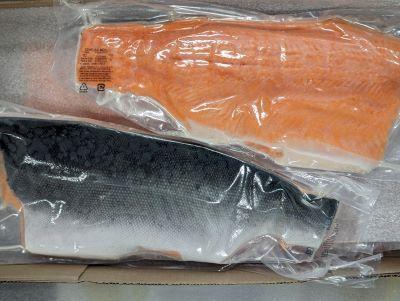 ^_^/. вытащенный соль нет! кижуч 10kg sashimi * salmon решётка * колерование!* кижуч . брать .fi-re premium сырой еда OK * отделка C... кожа имеется **
