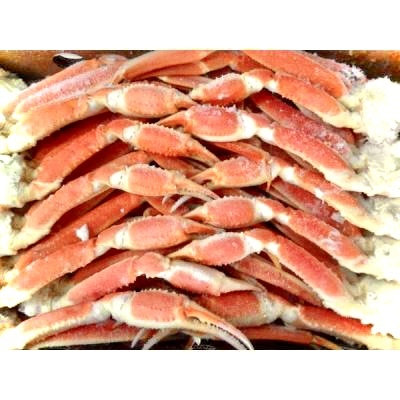 蟹&カニセット超巨大な9Lタラバ蟹4kg【9Lサイズ×2パック】と＋２Lサイズボイルズワイ蟹5kg【蟹カニセット】9kg同梱で格安価格です！！_2Lサイズボイルズワイ蟹5kgを