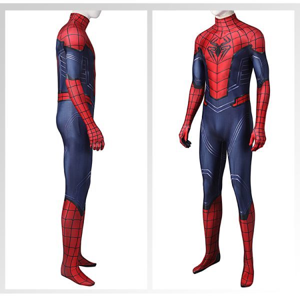 cox555スパイダーマン Spider-Man アベンジャーズ ピーター・パーカー 全身タイツ ジャンプスーツ コスプレ衣装_画像3