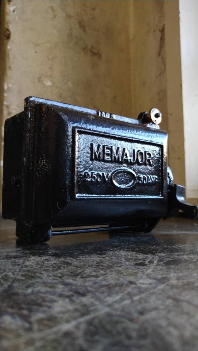 ビンテージ インダストリアル レバー スイッチ 英国製 1950年 vintage industrial MEMAJOR switch Made in England