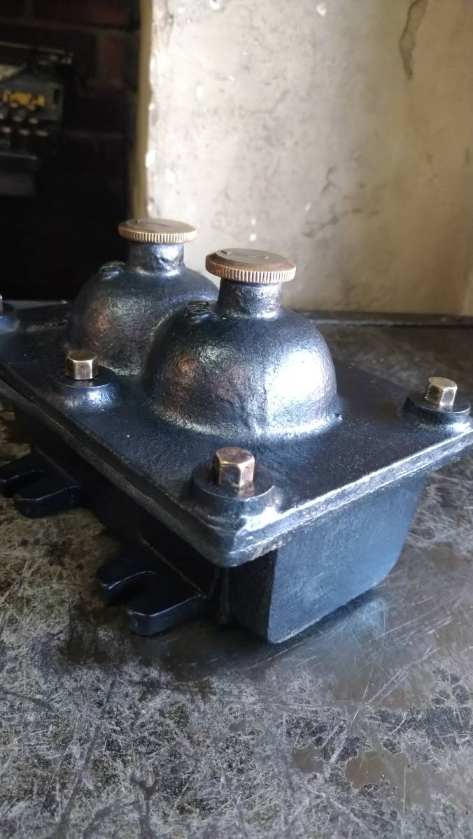 英国製 2連 ロータリー スイッチ ビンテージ インダストリアル vintage industrial Walsall rotary switch 2gang Made in England 1950年_画像6