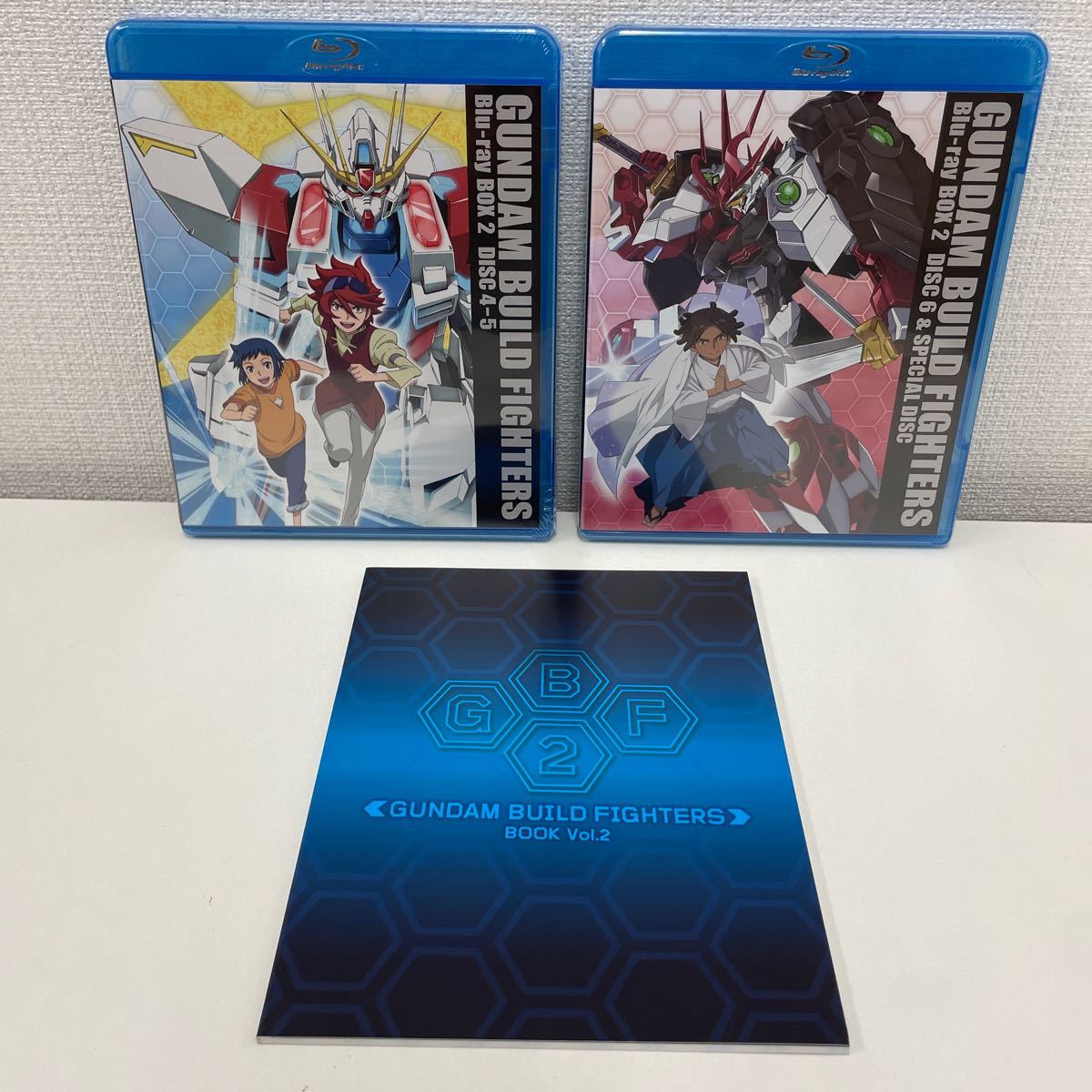 【新品未開封品】【1円スタート】 ガンダムビルドファイターズ Blu-ray BOX1 2 ハイグレード版 全8枚組_画像9