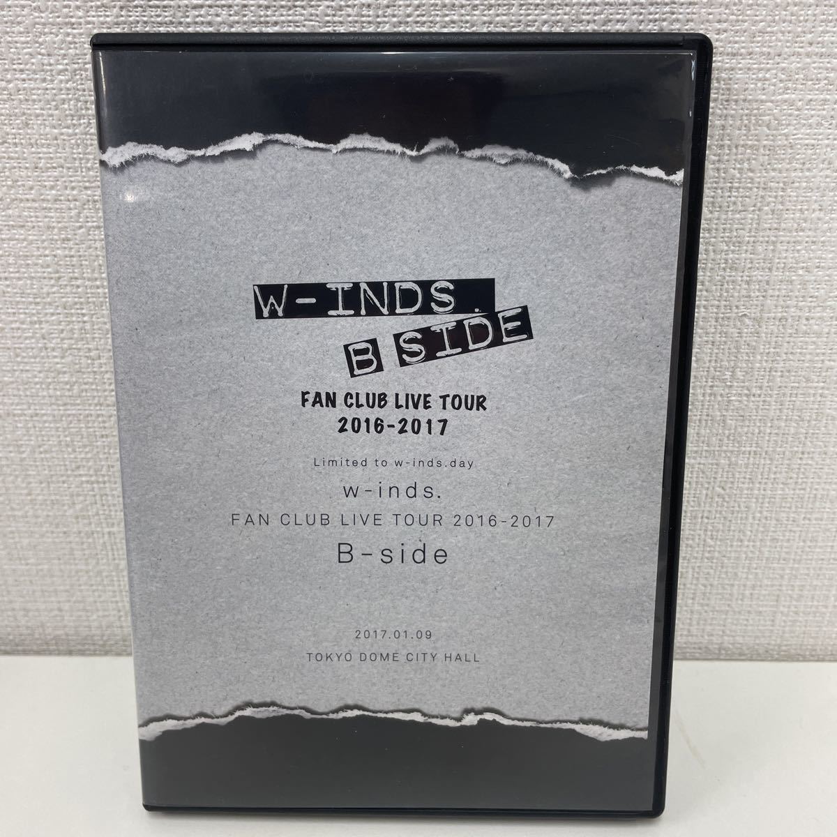 【1円スタート】 w-inds. FAN CLUB LIVE TOUR 2016-2017 B-side 2017.01.09 TOKYO DOME CITY HALL DVD ウインズ_画像1