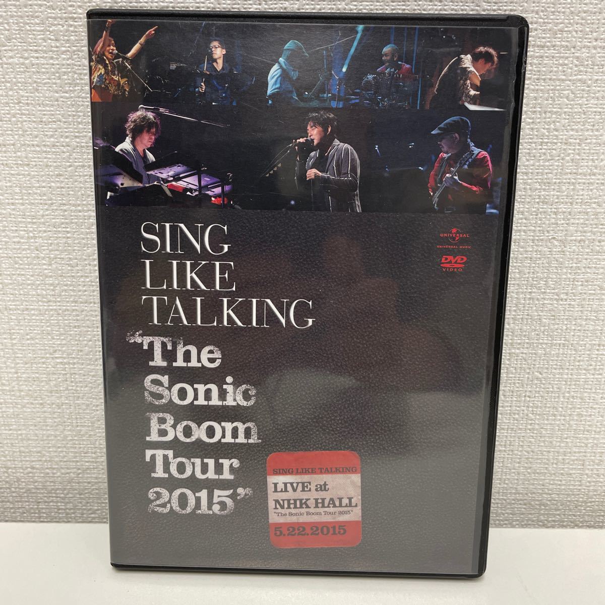 【1円スタート】 シングライクトーキング The Sonic Boom Tour 2015 DVD2枚組 SING LIKE TALKING 佐藤竹善_画像1