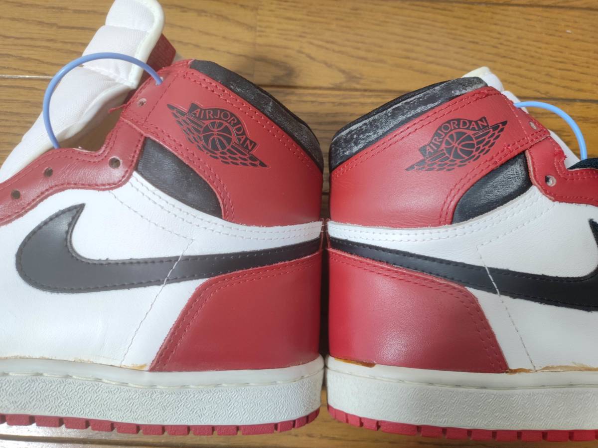 新品85年製AIRJORDAN1オリジナルCHICAGO27.5cm NIKE AIR JORDAN 新品85年製AIRJORDAN1オリジナルCHICAGO27.5cm NIKE AIR JORDAN
