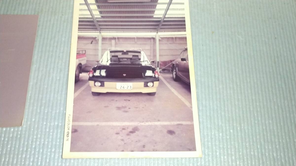 生写真 ランボルギーニ ウラッコ ディノ246GT ポルシェ 914 通常版サイズ スーパーカー 1970年代中頃_画像6