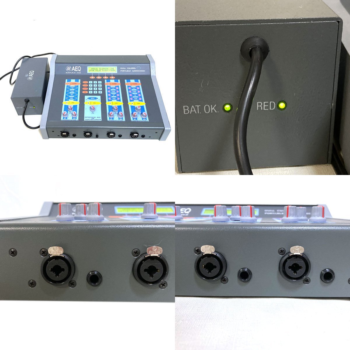 Yahoo!オークション - AEQ MPAC-02 デュアルチャンネル Yahoo!オークション - AEQ MPAC-02 デュアルチャンネル