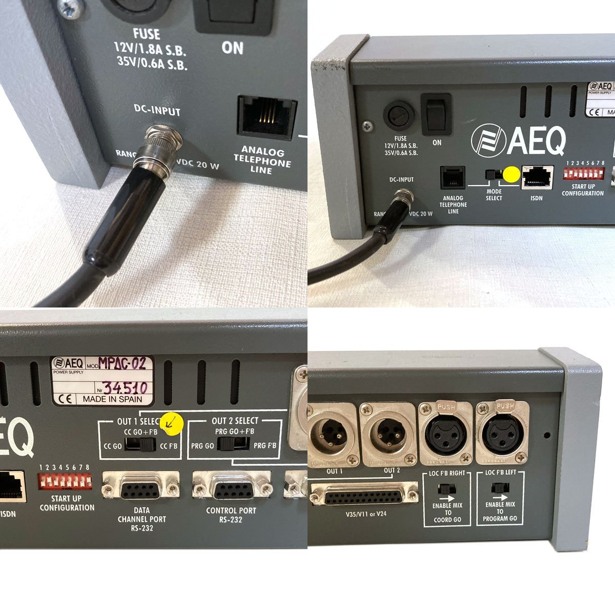 Yahoo!オークション - AEQ MPAC-02 デュアルチャンネル Yahoo!オークション - AEQ MPAC-02 デュアルチャンネル