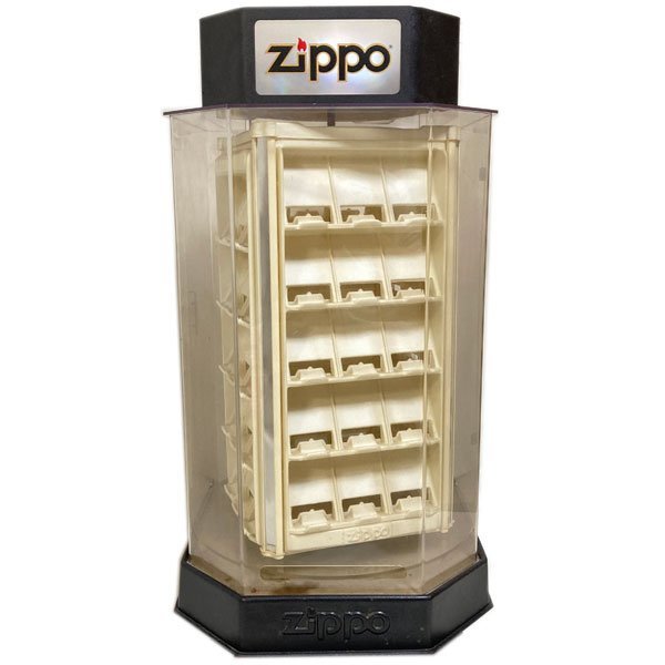 ZIPPO 60個収納 ショーケース 鍵付き 回転式 ディスプレイ コレクション_画像3