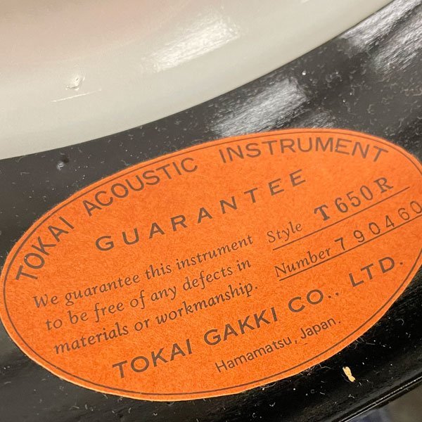 Tokai T650R 5弦 バンジョー トーカイ 東海楽器 ハードケース付き_画像9