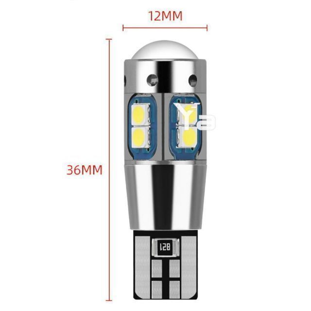 T10 T16 【4個】爆光 LED イエロー 黄色 ウインカー サイドマーカー ドレスアップ カスタム 長寿命 お得 明るい アルミ 放熱 人気 高品質の画像10