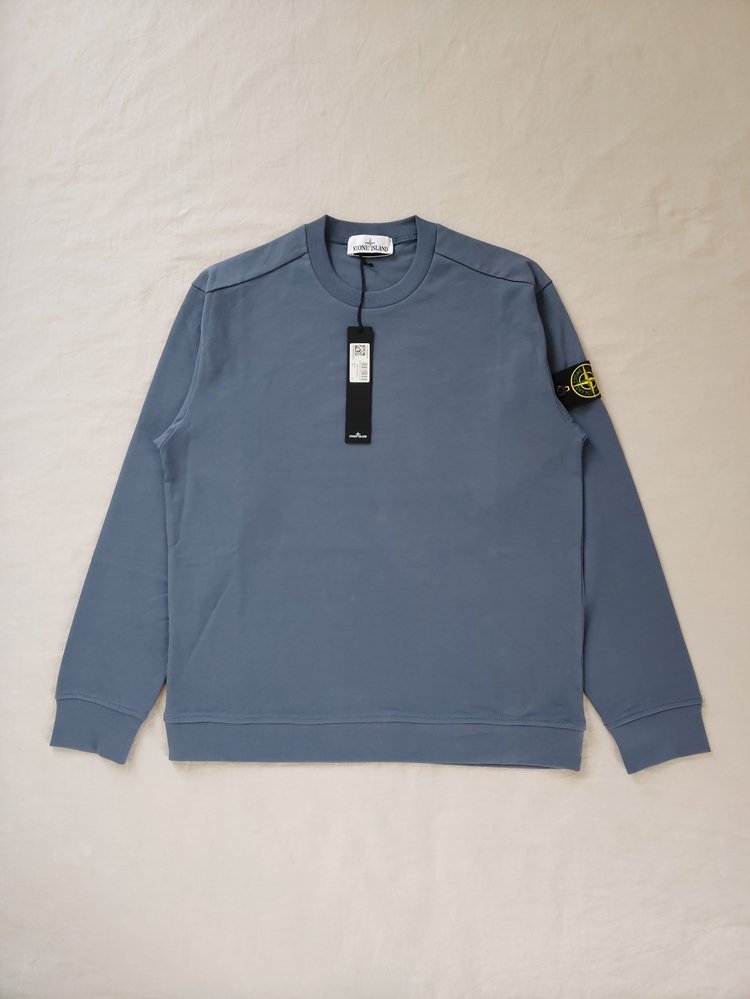 stone island ストーンアイランド トップス パーカー LIGHT CREWNECK SWEATSHIRT トレーナー ユニセックス ブルー XXL_画像1