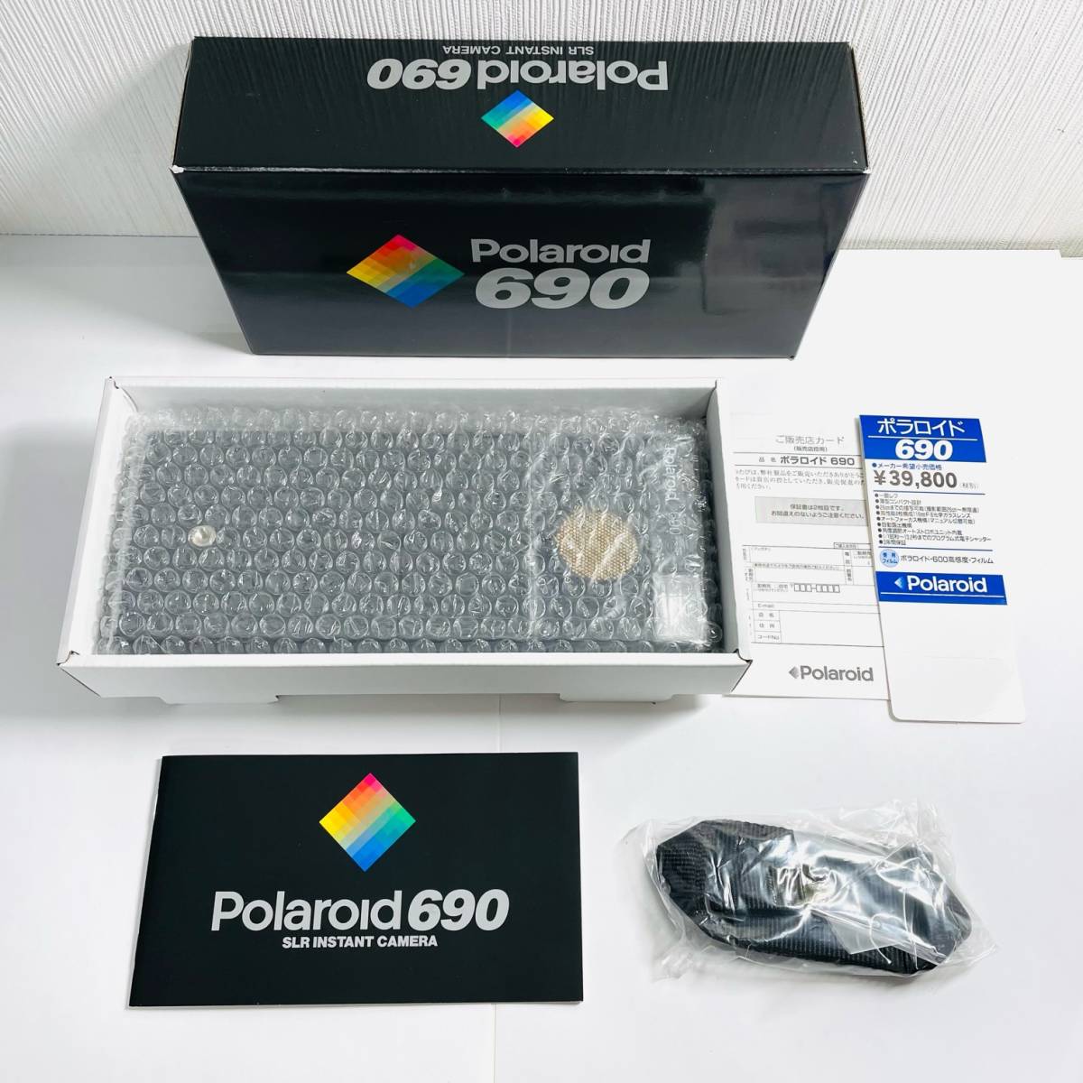 C-2220SI 【美品 希少】 Polaroid ポラロイド 690 限定スペシャルキット フィルムカメラ インスタントカメラ テーブルトップ三脚 レンズ_画像2