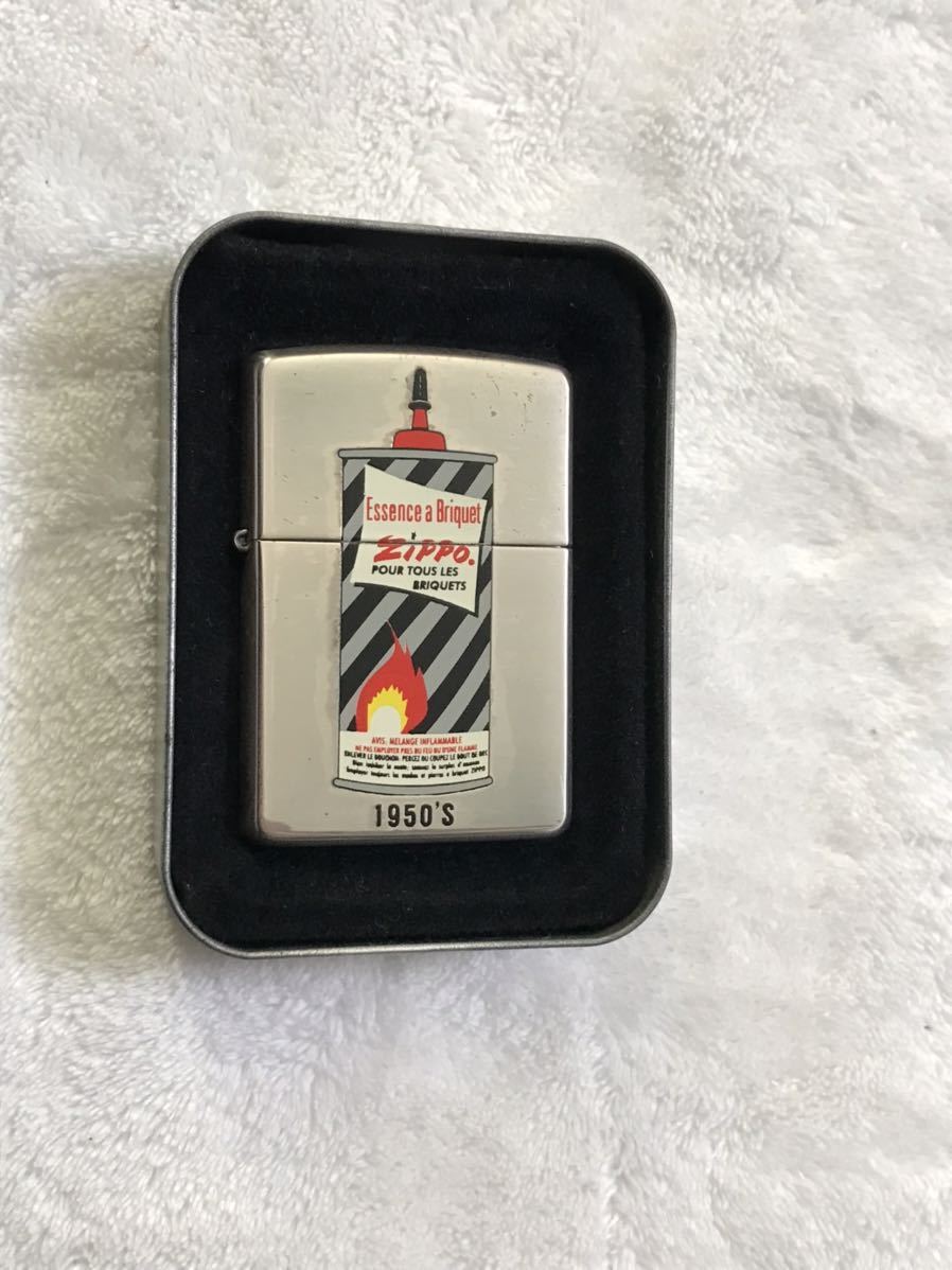 ZIPPO ジッポー オイルライター 1996年製　オイル缶デザイン　未使用品　アンティーク　ビンテージ　レトロ