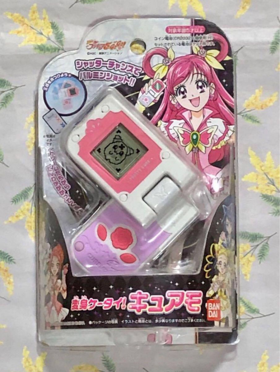 動作品】バンダイ プリキュア5 変身ケータイ キュアモ 当時物 動作品】バンダイ プリキュア5 変身ケータイ キュアモ 当時物