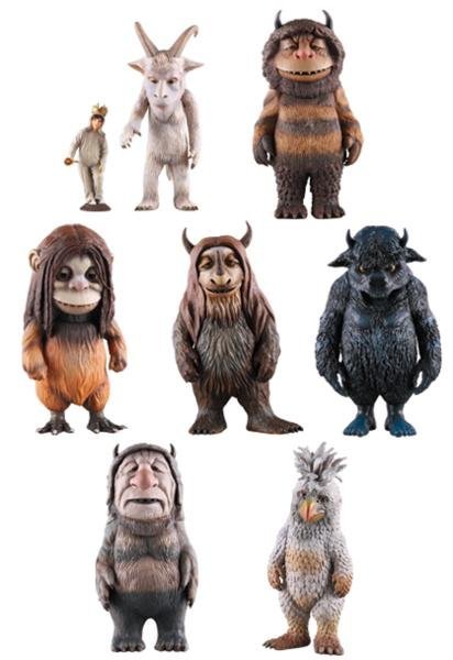 メディコム・トイ『Where the Wild Things Are かいじゅうたちのいるところ』7種セット☆新品未開封