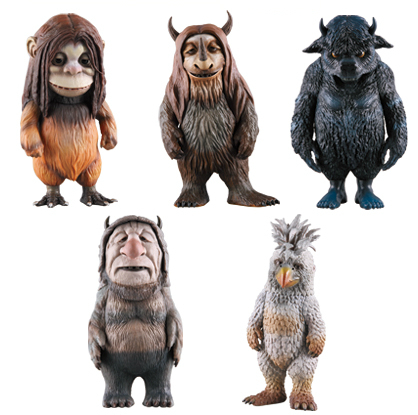 メディコム・トイ『Where the Wild Things Are かいじゅうたちのいるところ』5種セット☆新品未開封_画像2