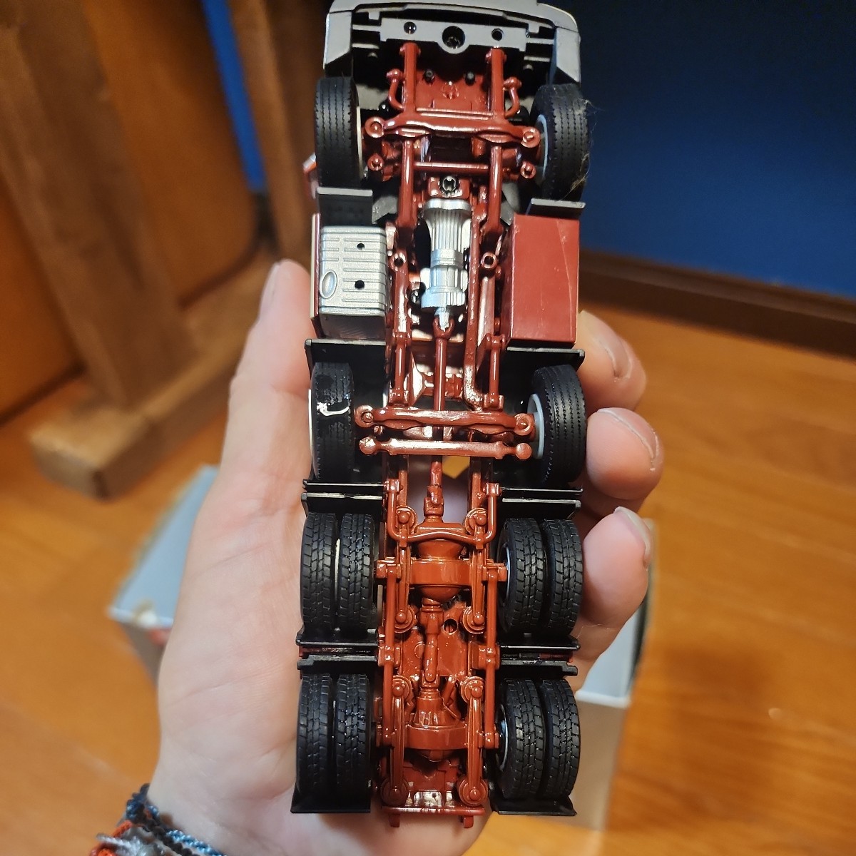 ベンツ　１/50 特殊なトレーラー　テクノ　WSI NZG_画像6