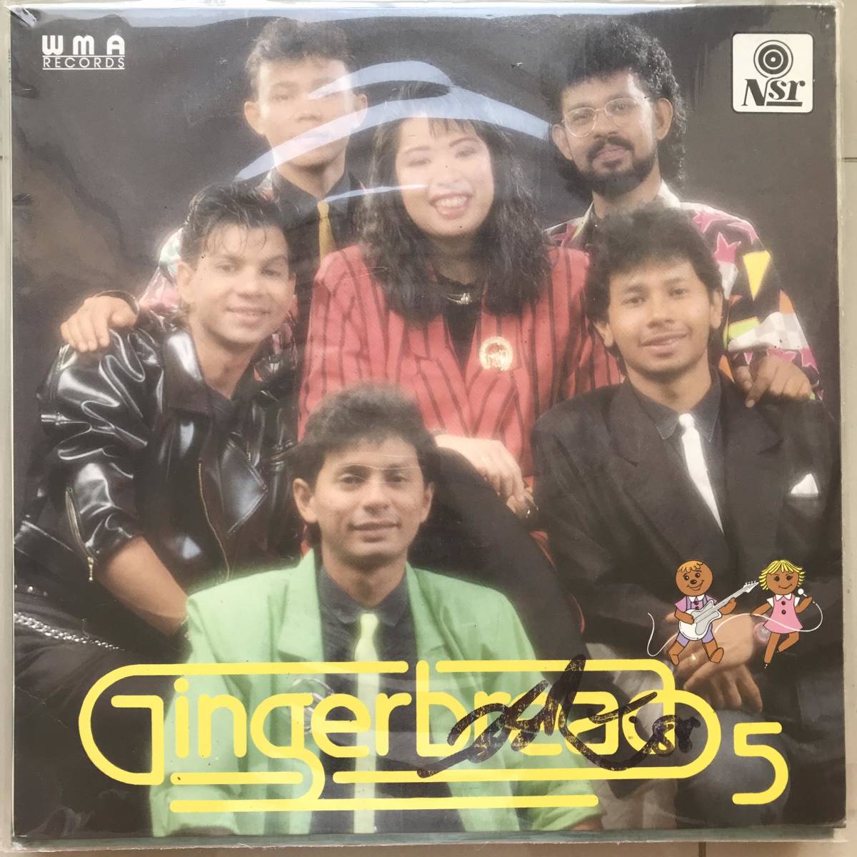LP Malaysia「 Gingerbread 」 マレーシア Tropical Urban City Funk Disco Synth Pop 80's 幻稀少盤 の画像1