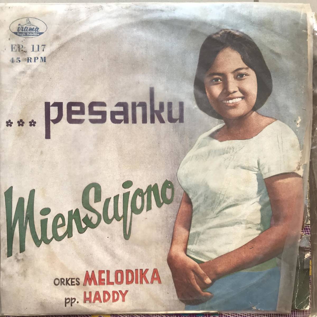 EP インドネシア「 Mien Sujono 」Indonesia Tropical Vintage Jazzy Vocal Garage 南洋 Pop 60's 幻稀少盤_画像1