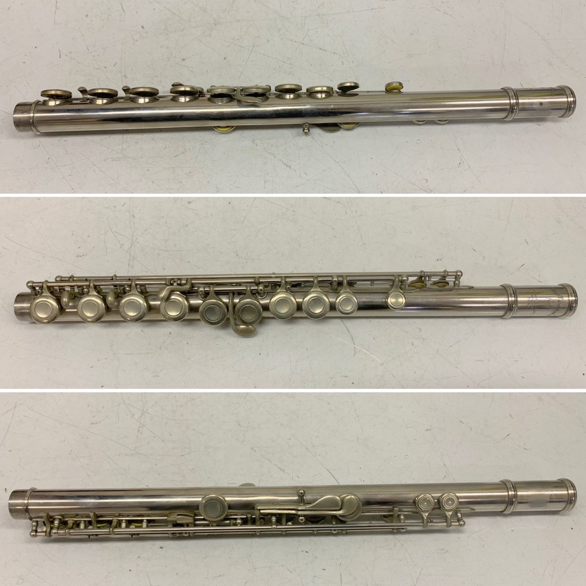 Z491-H5-2176 Muramatsu Flute ムラマツ フルート 管楽器 吹奏楽 ケース付き ⑥_画像2