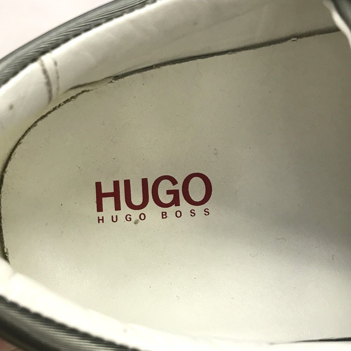 Z102-I56-525 HUGO ヒューゴ HUGOBOSS ヒューゴボス 靴 スニーカー メンズ 50389500 40_画像8