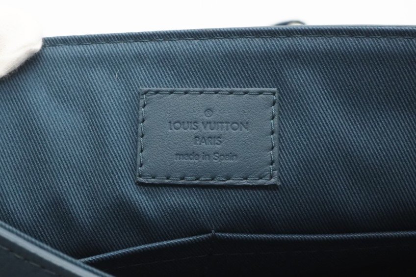 ☆安心の３大保証☆ Aランク ≪LOUIS VUITTON ルイ ヴィトン/ショルダーバッグ≫ M59327 LV アエログラム ニュー メッセンジャー ブルー 青_画像10