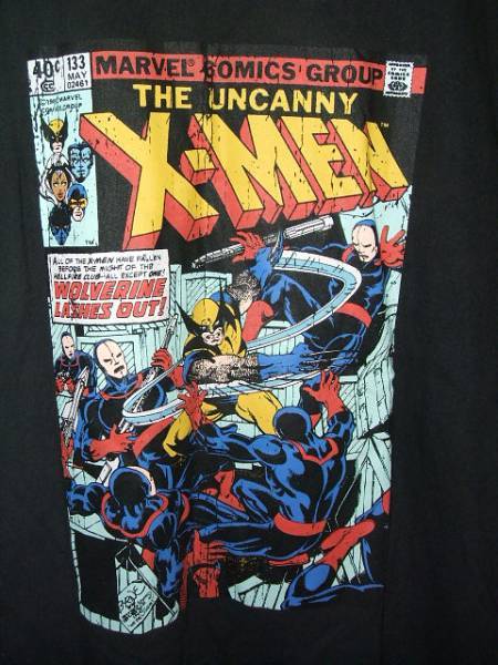 X-MEN X men футболка Uniqlo размер L MARVEL American Comics 