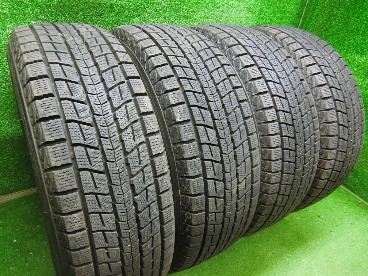 【送料無料】★ がっつりバリ　9分山 ★ 215/65R16 ★ DUNLOP WINTERMAXX SJ8 ★4本set★N765_画像1