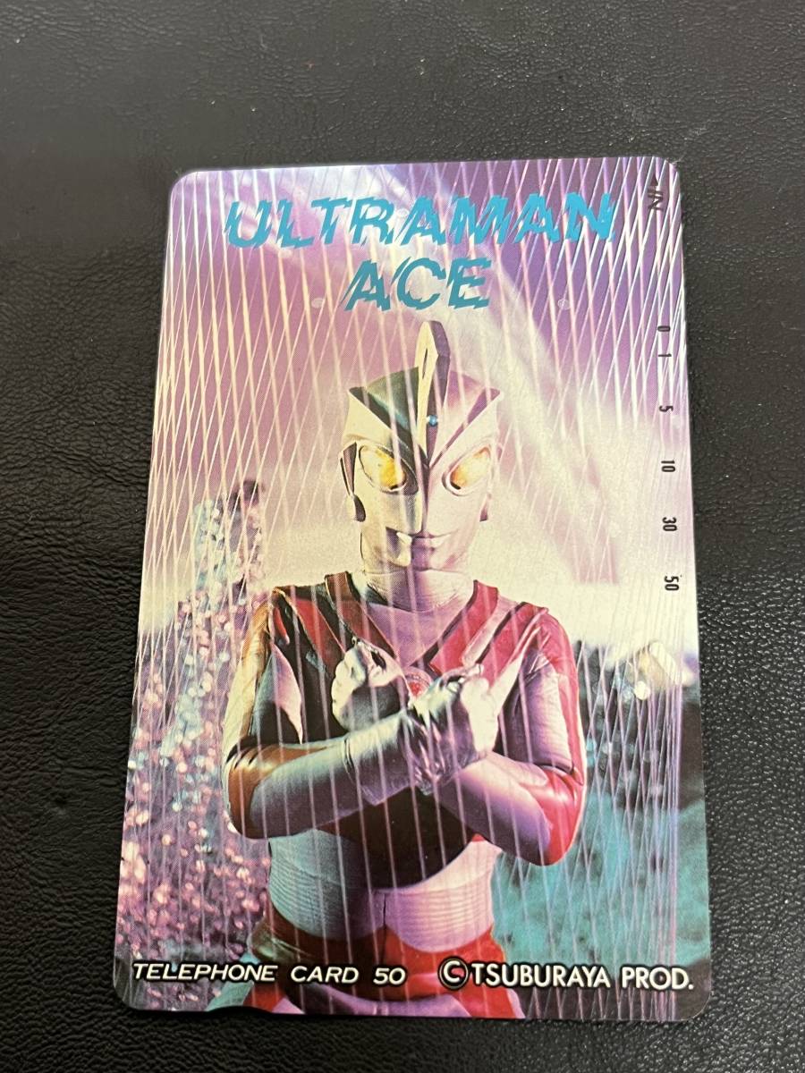  Ultraman Ace ULTRAMAN ACE / телефонная карточка не использовался 50 частотность *16825 контрольный номер 