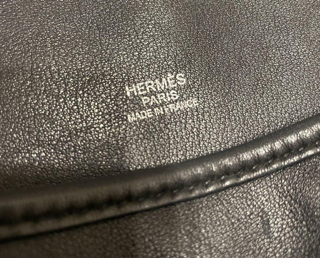 HERMES エルメス バルダ35 ショルダーバッグ メッセンジャーバッグ 斜め掛け レザー ブラック ヴィンテージ メンズ｜代購幫