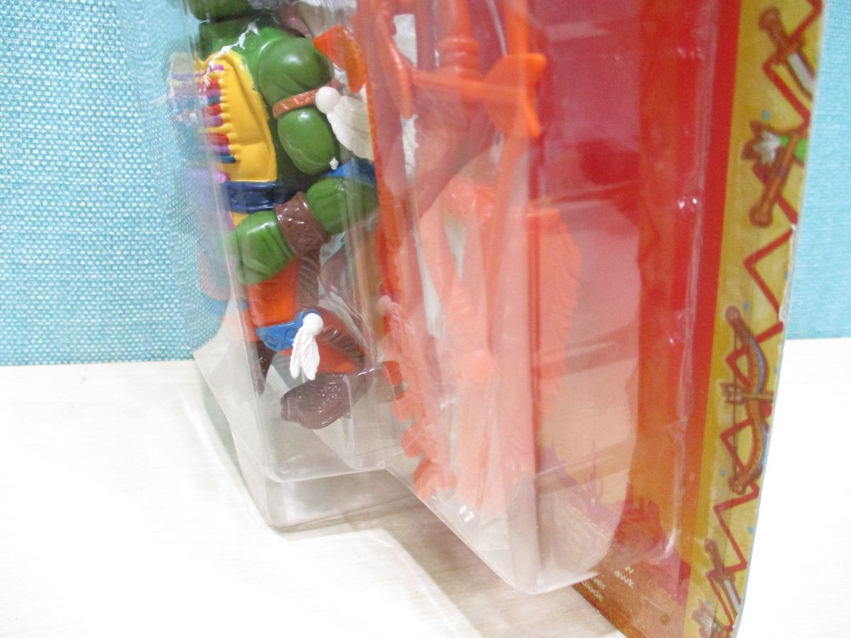 OF-74【未開封】旧タカラTAKARA■ミュータント・タートルズ■西部劇レオナルド■フィギュア■CHIEF LEO/TEENAGE MUTANT NINJA TURTLES_画像6