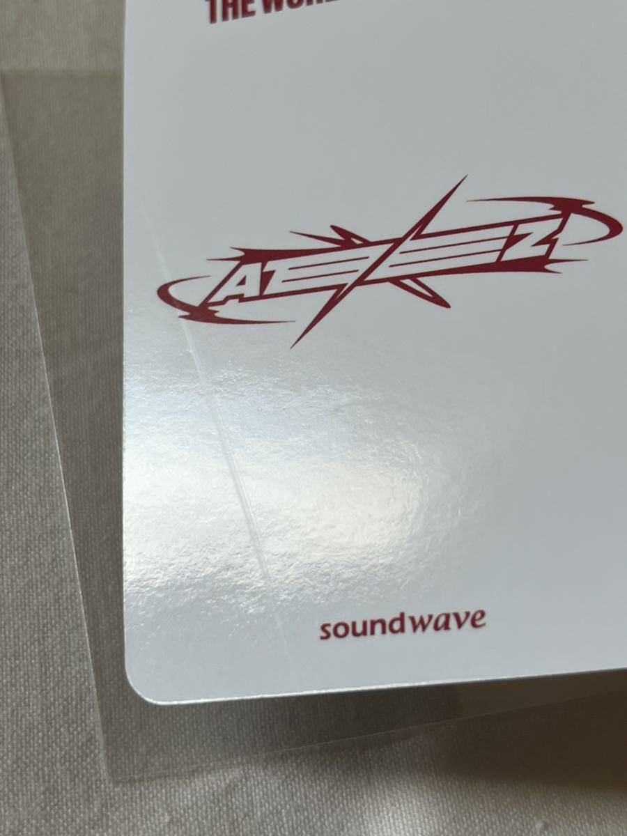 ATEEZ エイティーズ アチズ THE WORLD EP.FIN:WILL soundwave 店舗特典 トレカ ソンファ_画像3