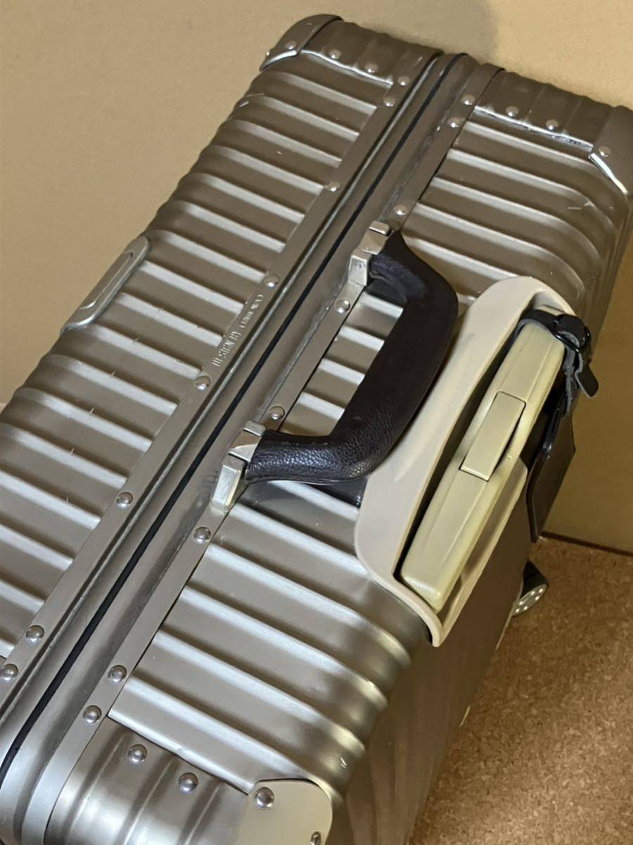 RIMOWA TOPAS TITANIUM 4輪 945.77 98L リモワ トパーズ チタニウム スーツケース_画像7